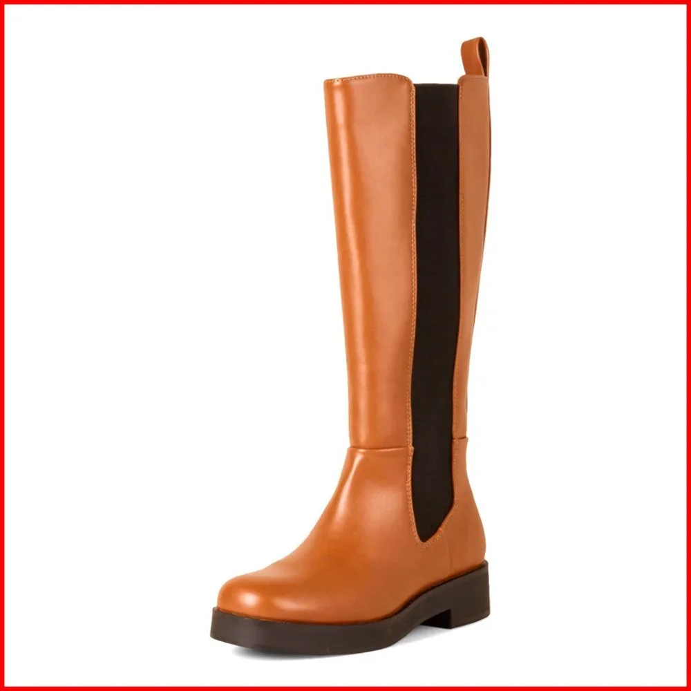 Women's Tall Gusset Boots with Memory Foam Insole, 14-Inch Shaft